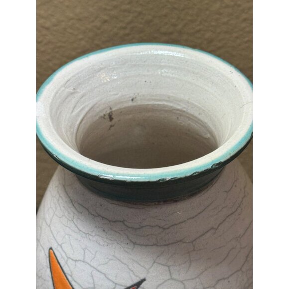 Vintage Pottery Vase Stamped SG Stands 9.5" Tall - Picture 4 of 10